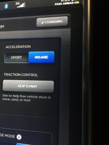 Tesla Insane Button