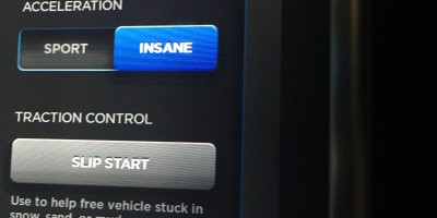 Tesla Insane Button