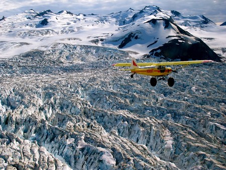 Bush Plane for Disconnecting in Alaska