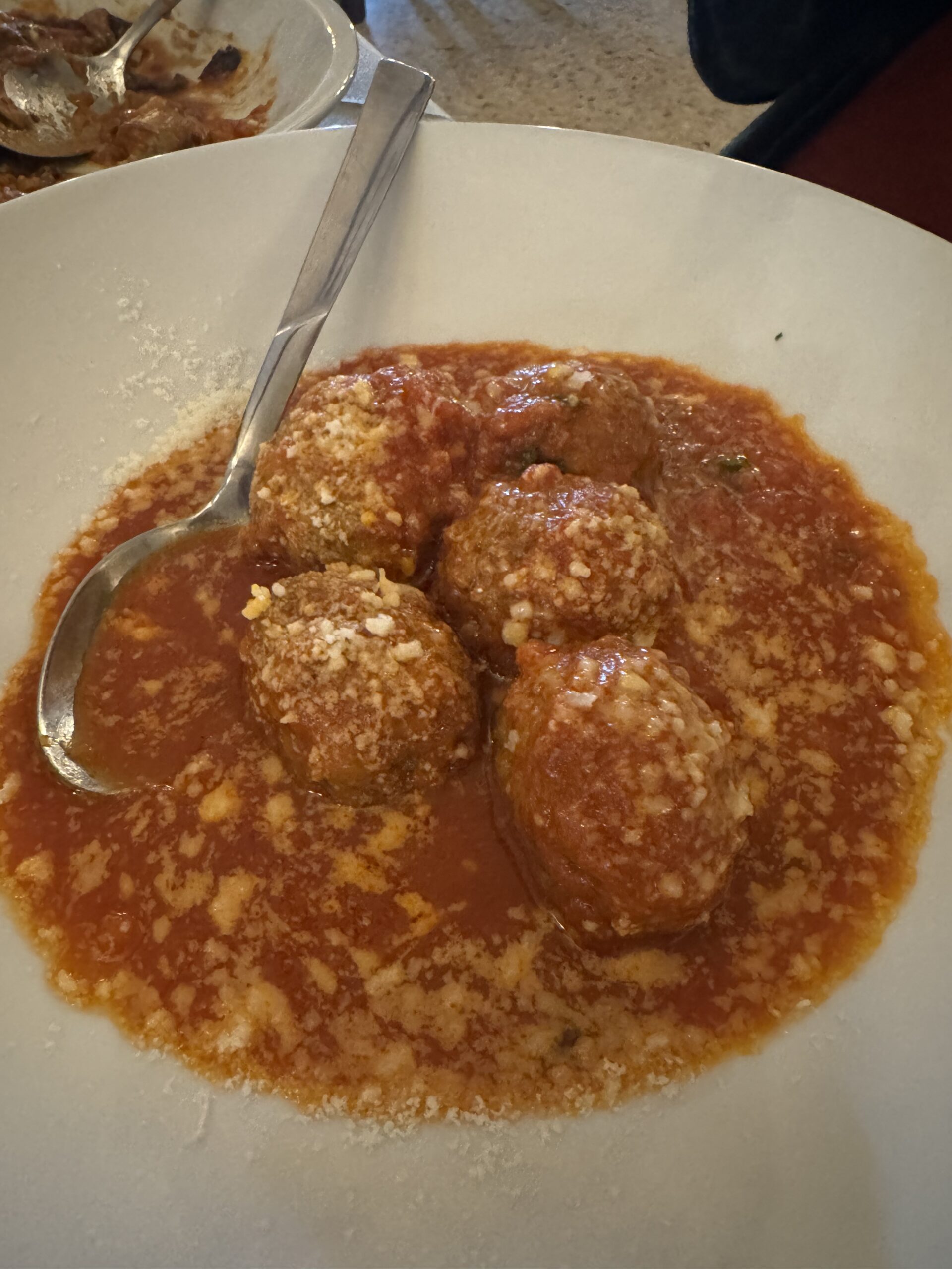 Mama's Meatballs at Ristorante Lo Convento